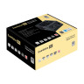 Блок питания 600W ExeGate 80 PLUS® 600PPH-LT-S (ATX, APFC+Dual Forward, SC, КПД 82% (80 PLUS), 12cm silent fan, flat cables 24pin, 2x(4+4)pin, 2xPCI-E, 6xSATA, 3xIDE, кабель 220V 1,8м с защитой от выдергивания, black, Color Box)