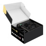 Блок питания 600W ExeGate 80 PLUS® 600PPH-LT-S (ATX, APFC+Dual Forward, SC, КПД 82% (80 PLUS), 12cm silent fan, flat cables 24pin, 2x(4+4)pin, 2xPCI-E, 6xSATA, 3xIDE, кабель 220V 1,8м с защитой от выдергивания, black, Color Box)
