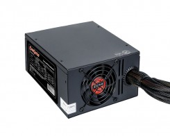 Серверный БП 600W ExeGate ServerPRO-600ADS (ATX, APFC, КПД 82% (80 PLUS), 2x8cm fans, 24pin, 2x(4+4)pin, 2xPCI-E, 10xSATA, 5xIDE, black)