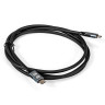 Кабель для зарядки Type-C - Type-C SuperSpeed+ 10Gbps ExeGate EX-CCP-USB3.2-CMCM-1.5 (USB 3.2 Gen2x1 Type Cm/Cm, 10Gbit/s, 8K60Hz, 5A, 60W, PD3.1, 1,5м)