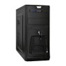Корпус Miditower ExeGate CP-603UB (ATX, без БП, 2*USB+2*USB3.0, аудио, блокировка, черный) (царапины)