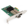 Комплект: Сетевой адаптер SFP ExeGate EXE-82576-F2 + Трансивер Multi-Mode до 550м ExeGate EXT-1G-MM850-LC2-550M (EX296229RUS: PCI-E x1 v2.0, порты 2x SFP (10/100/1000Mb/s), Gigabit Server NIC Intel Chipset 82576-F2 + EX298329RUS: Tx:850/Rx:850 нм, до 550 
