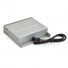 Картридер USB2.0 ExeGate <CR-415> 3.5", мультиформатный: CF/SD/MMC/MS/MS Duo/MS pro/T flash, черный, металл