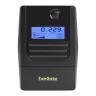 ИБП ExeGate Smart LB-1000.LCD.AVR.2SH (1000VA/650W, LCD, AVR, 2*Schuko, батарея 12V 9Ah, Black)