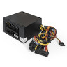 Блок питания 600W ExeGate EVO600-LT (ATX, APFC, КПД 80% (80 PLUS), 12cm RGB fan, 24pin, 2x(4+4)pin, 2xPCI-E, 3xSATA, 3xIDE, black)