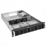Серверный корпус ExeGate Pro 2U660-HS08 <RM 19", высота 2U, глубина 660, БП 2U-400ADS, 8xHotSwap, USB>