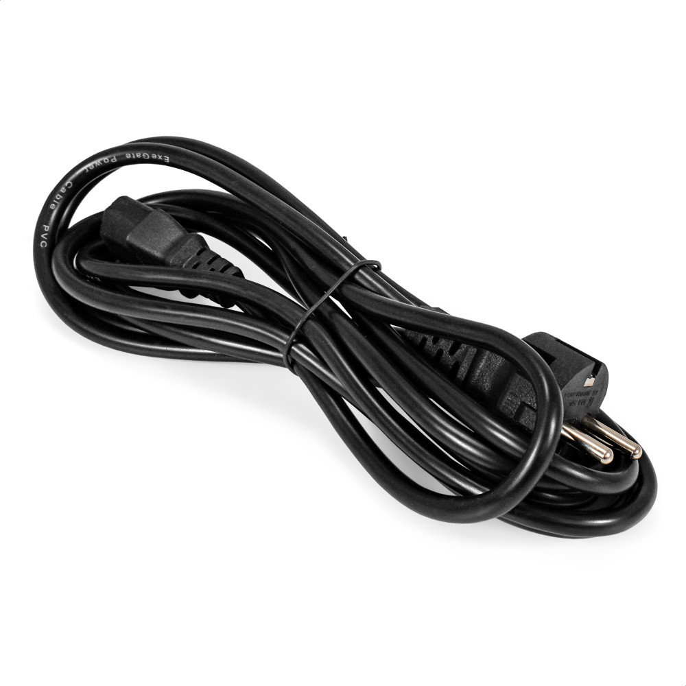 Кабель питания ExeGate Power PC-3P-Schuko->C13/3x1.0Cu (Евровилка Schuko->C13, VDE-250V-3*1.0mm2, медь, черный, 10A, 3м)
