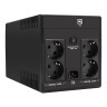ИБП ExeGate SpecialPro UNB-1200.LED.AVR.4SH.USB (1200VA/750W,LED, AVR, 4*Schuko, USB, батарея 12V 7.2Ah - 2 шт., Black)