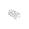 Коннектор ExeGate PL45-C5-8P8C-100 RJ-45 Кат.5e (8P8C) под одножильный кабель UTP, золотое напыление (100шт)
