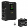 Комплект ИБП ExeGate FineSine SX-500.LCD.AVR.2SH + Батарея 33Aч, 1 шт. (ИБП <EX295995RUS: 500VA/300W, чистая синусоида, цветной LCD-дисплей, AVR, 2*Schuko, линейно-интерактивный, крепление настенное/универсальное> + АКБ <EX282974RUS: ExeGate DT 1233 (12В,