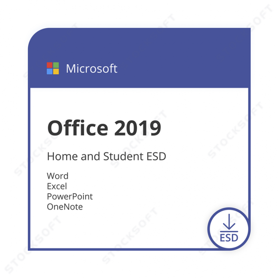 Microsoft Office 2019 Home and Student Mac RU ESD