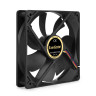 Вентилятор 12В DC ExeGate EX12025B4P-PWM (120x120x25 мм, 2-Ball (двойной шарикоподшипник), 4pin, PWM, 0-1500 RPM, 0-25dBA)